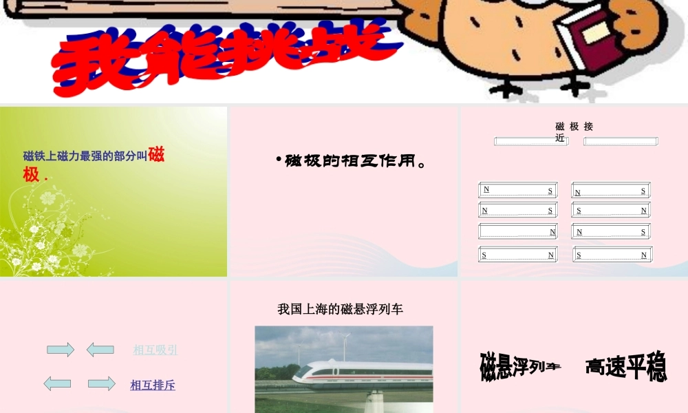 二年级科学下册 磁铁 3《磁铁的两极》课件2 教科版-教科版小学二年级下册自然科学课件