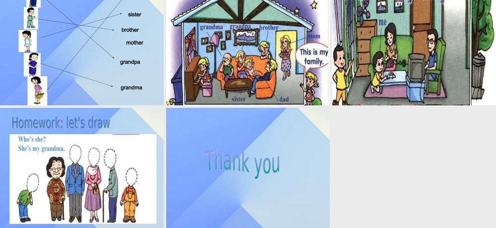 二年级英语上册《Unit 1 Family》（Lesson 1）课件 人教新起点-人教新起点小学二年级上册英语课件