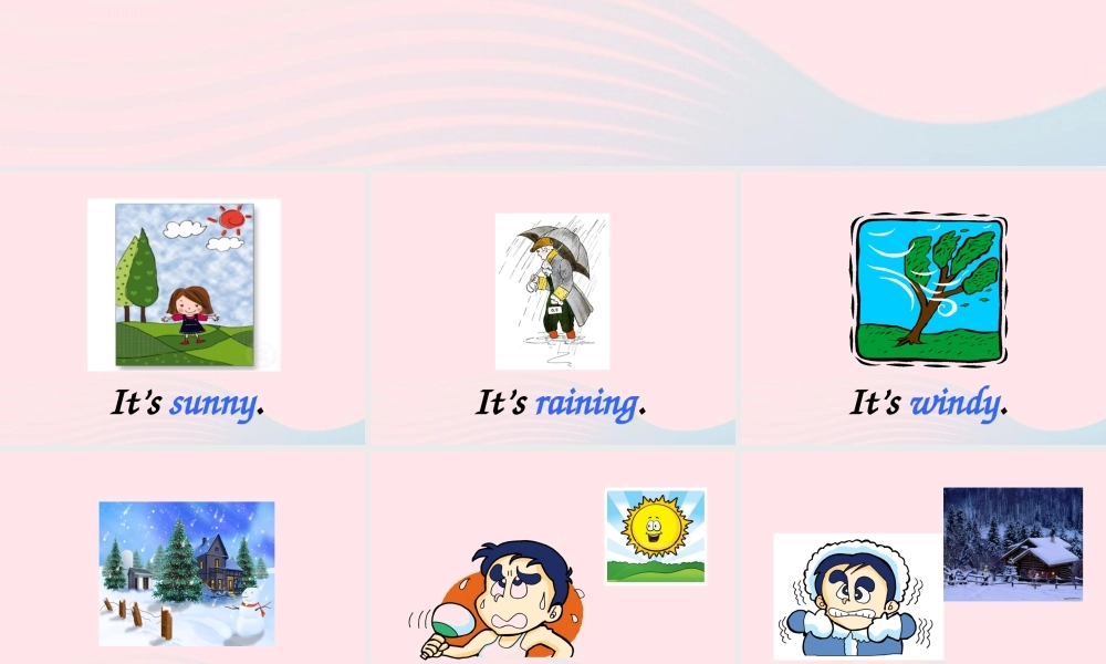 二年级英语下册 Module 1 Unit 1 What’s the weather like课件3 外研版（一起）-外研版小学二年级下册英语课件