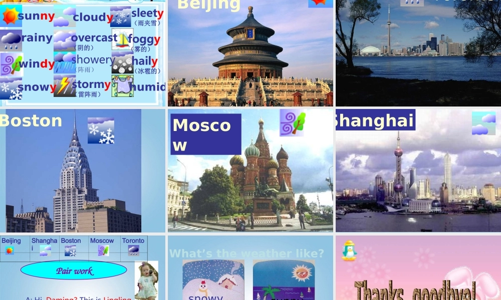 二年级英语下册 Module 1 Unit 1(1)课件 外研版（一起）