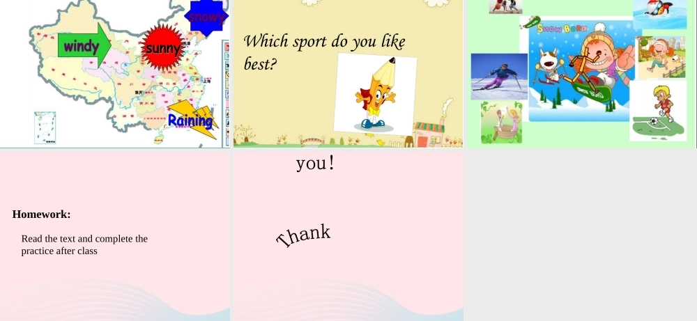 二年级英语下册 Module 1 Unit 2 I like swimming课件1 外研版（一起）-外研版小学二年级下册英语课件