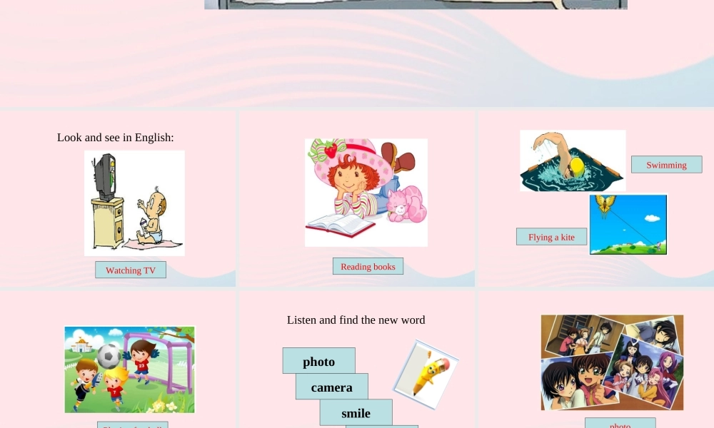 二年级英语下册 Module 2 Unit 1 She’s listening to the radio课件2 外研版（一起）-外研版小学二年级下册英语课件