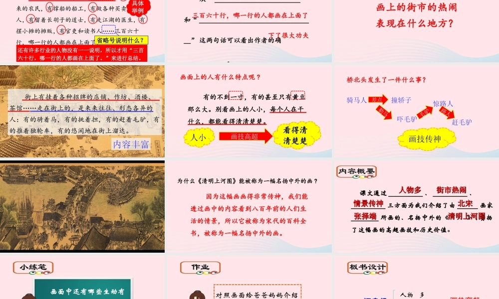 三年级语文下册 第三单元 12《一幅名扬中外的画》课堂教学课件1 新人教版-新人教版小学三年级下册语文课件