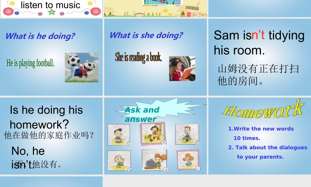 二年级英语下册 Module 3 Unit 1(1)课件 外研版（一起）