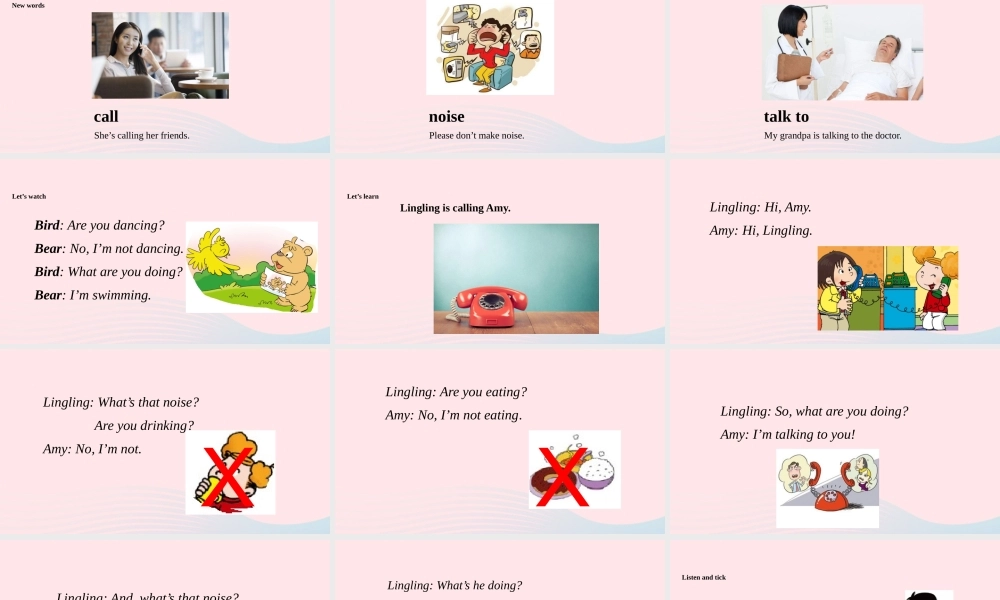 二年级英语下册 Module 4 Unit 1 What are you doing课件1 外研版（一起）-外研级下册英语课件