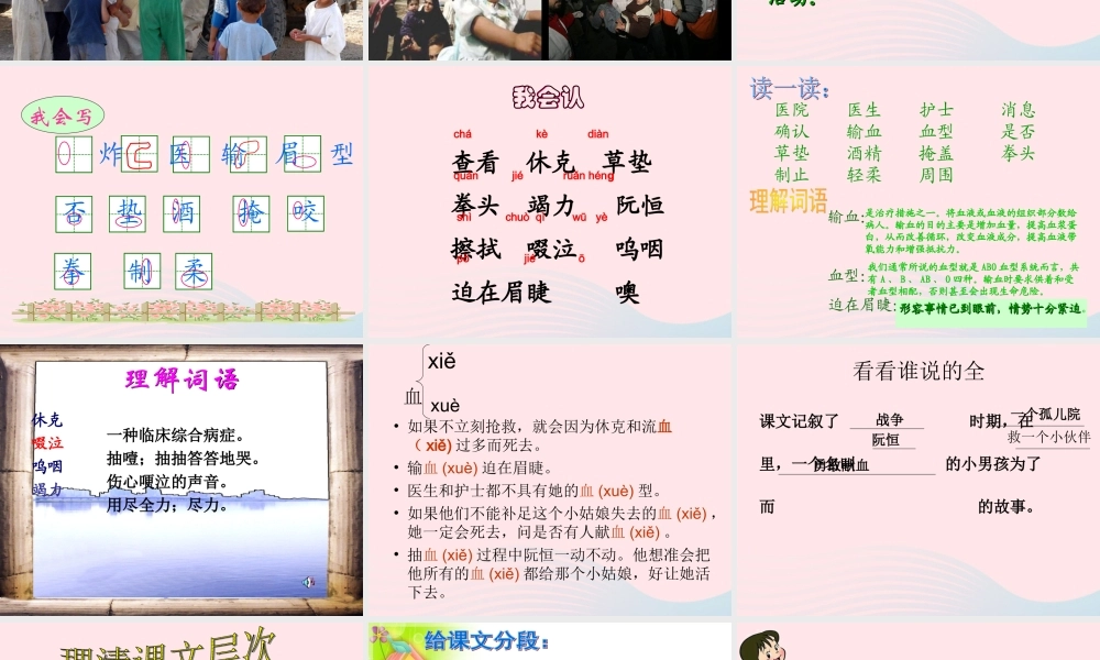 三年级语文下册 第五组 18《她是我的朋友》课堂教学课件1 新人教版-新人教版小学三年级下册语文课件