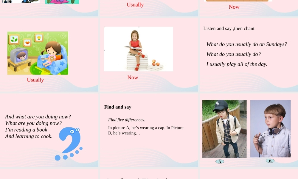 二年级英语下册 Module 6 Unit 2 My grandma usually cooks课件4 外研版（一起）-外研版小学二年级下册英语课件