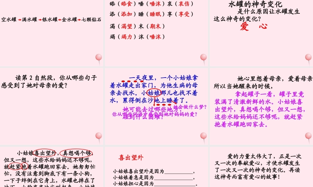 三年级语文下册 第五组 19《七颗钻石》课堂教学课件1 新人教版-新人教版小学三年级下册语文课件