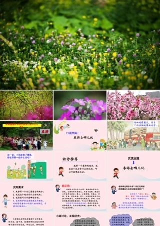 三年级语文下册 第一单元 口语交际：春游去哪儿玩教学课件 新人教版-新人教版小学三年级下册语文课件