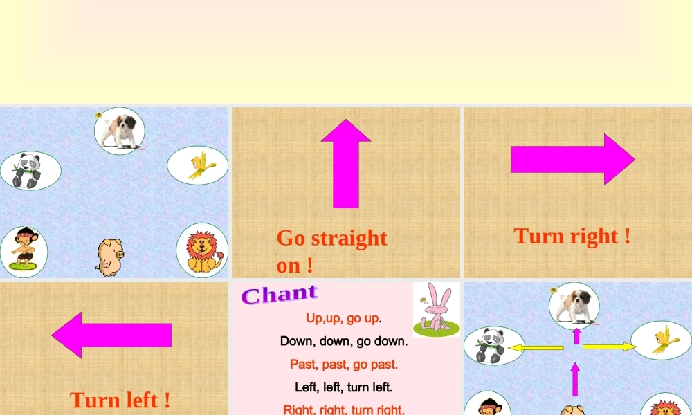 二年级英语下册 Module 9 Unit 1 Turn left课件6 外研版（一起）-外研版小学二年级下册英语课件