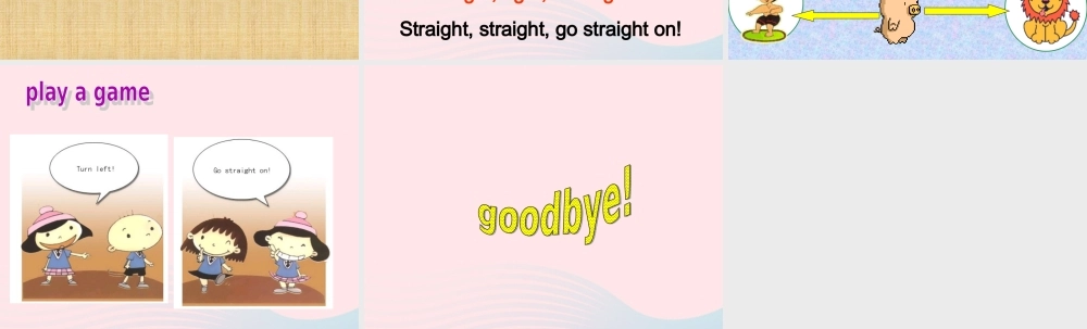 二年级英语下册 Module 9 Unit 1 Turn left课件6 外研版（一起）-外研版小学二年级下册英语课件