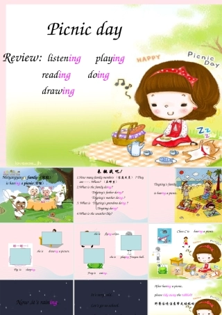 二年级英语下册 Module 7 Unit 2 We’re having a picnic课件2 外研版（一起）-外研版小学二年级下册英语课件
