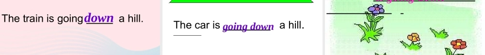 二年级英语下册 Module 8 Unit 1 The train is going up a hill课件1 外研版（一起）-外研版小学二年级下册英语课件
