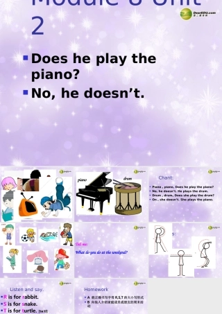 二年级英语下册 Module8 Unit2课件 外研版（一起）