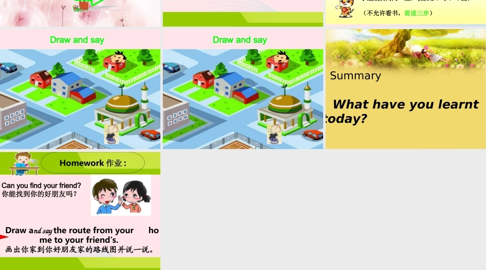 二年级英语下册 Module 9 Unit 1 Turn left课件1 外研版（一起）-外研版小学二年级下册英语课件