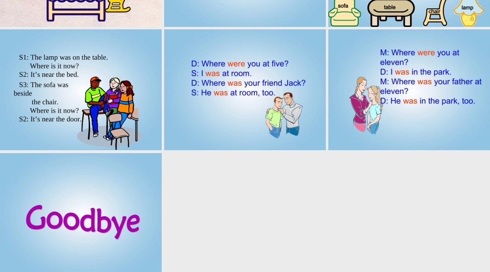 二年级英语下册 Unit 3(4)课件 沪教牛津版