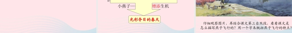 三年级语文下册 第一组 1《燕子》课堂教学课件1 新人教版-新人教版小学三年级下册语文课件