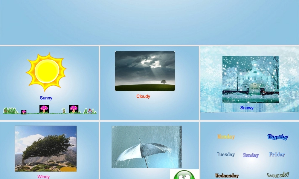 二年级英语下册 Unit 6 Happy Time课件 新蕾快乐英语