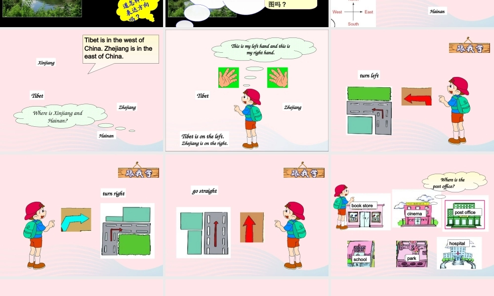 二年级英语下册 Module 10 Unit 1 It’s next to the park课件3 外研版（一起）-外研版小学二年级下册英语课件