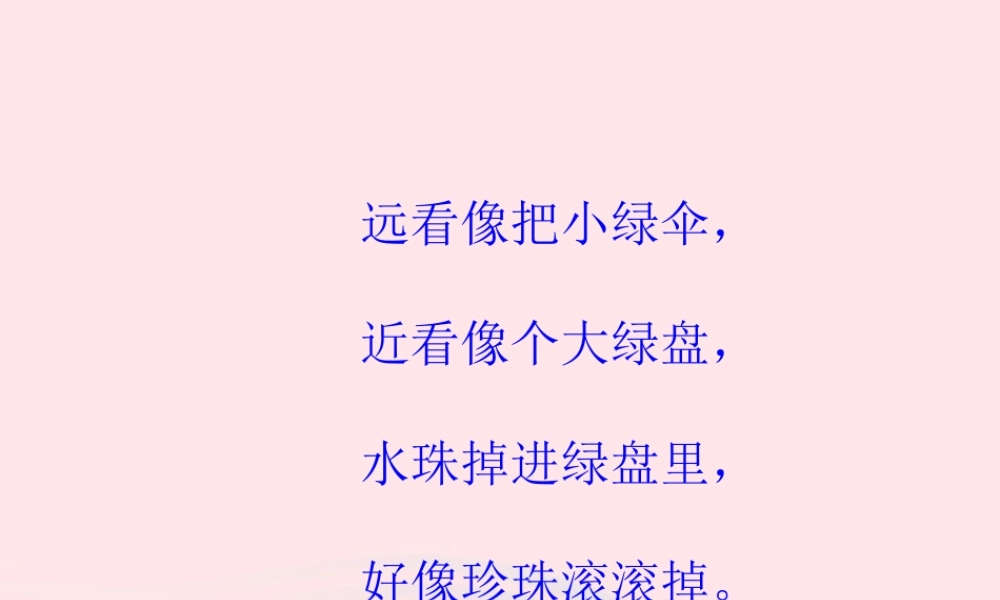 三年级语文下册 第一组 3《荷花》课堂教学课件3 新人教版-新人教版小学三年级下册语文课件