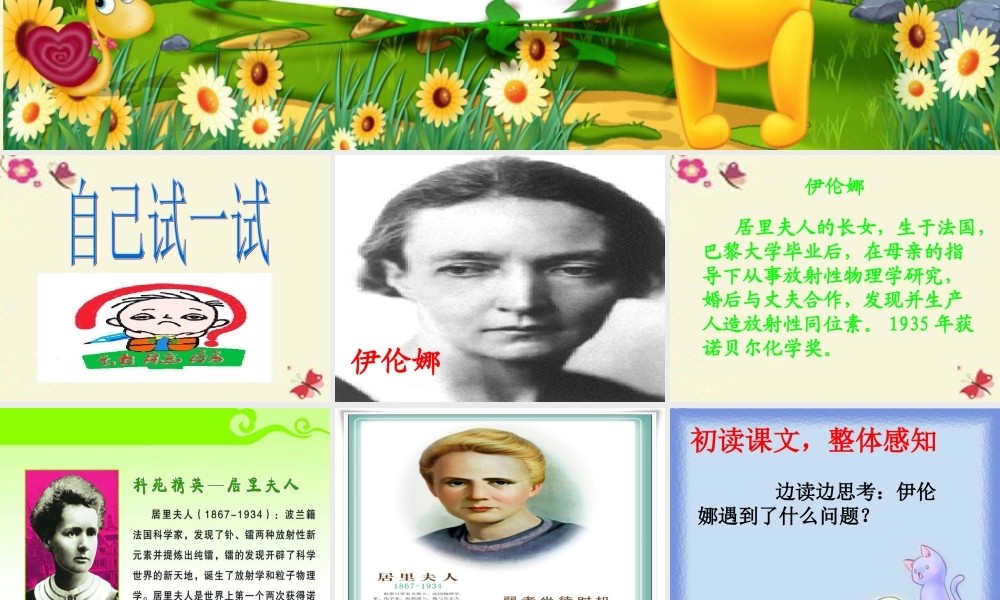 二年级语文下册 第2单元 8《自己试一试》课件7 语文S版-语文S版小学二年级下册语文课件