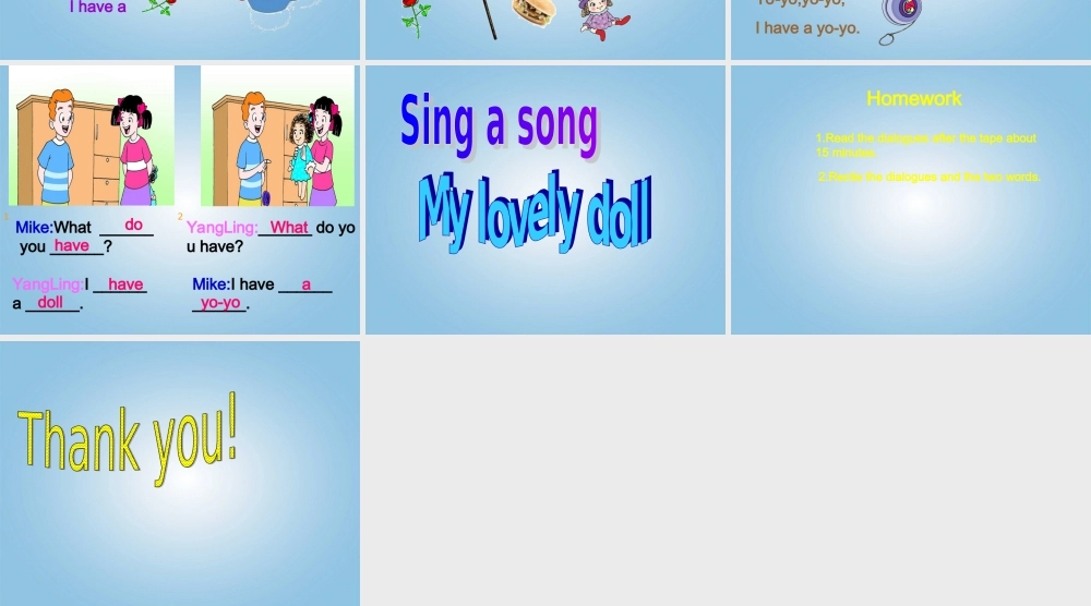 二年级英语下册 Unit4(3)课件 苏教牛津版