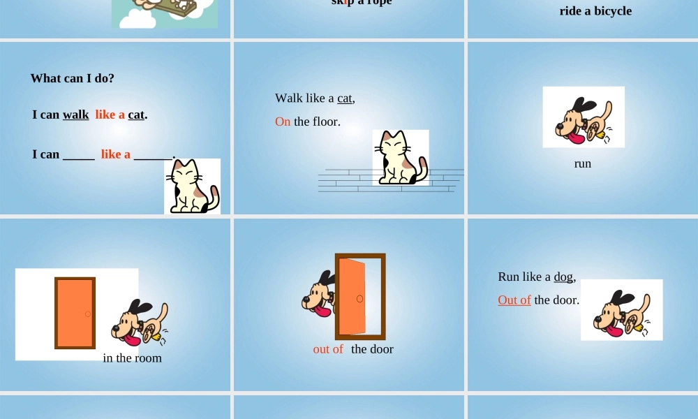 二年级英语下册 unit4课件 沪教牛津版