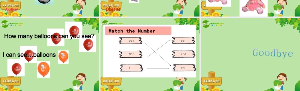 二年级英语下册 Unit9 How Many课件 北师大版