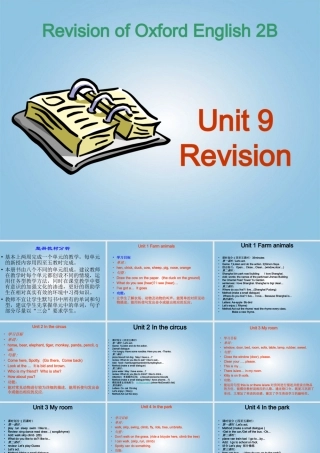 二年级英语下册 unit9课件 沪教牛津版