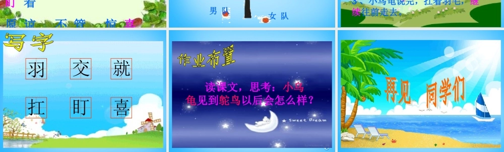 二年级语文上册《谁的羽毛》课件1 语文A版-语文A版小学二年级上册语文课件