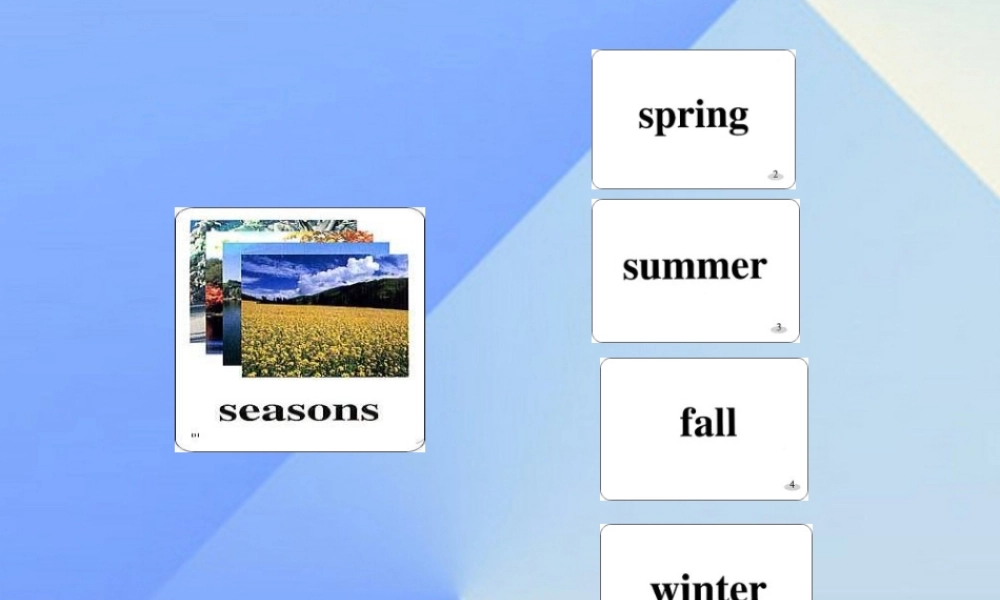 二年级英语下册《Revision1》（Lesson 69）课件 人教新起点-人教新起点小学二年级下册英语课件