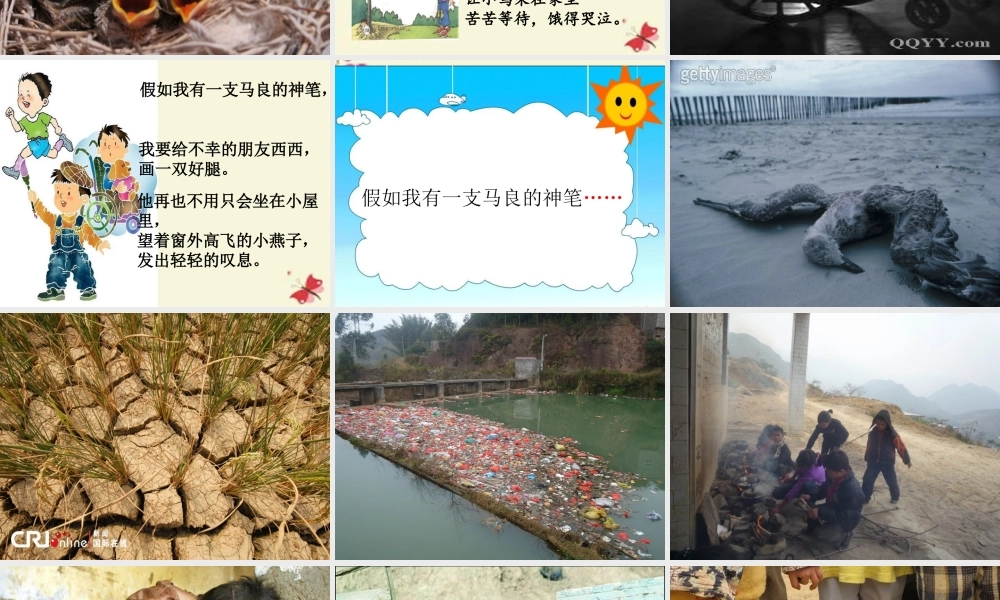 二年级语文下册 第3单元 10《假如》课件5 语文S版-语文S版小学二年级下册语文课件