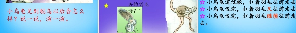 二年级语文上册《谁的羽毛》课件6 语文A版-语文A版小学二年级上册语文课件