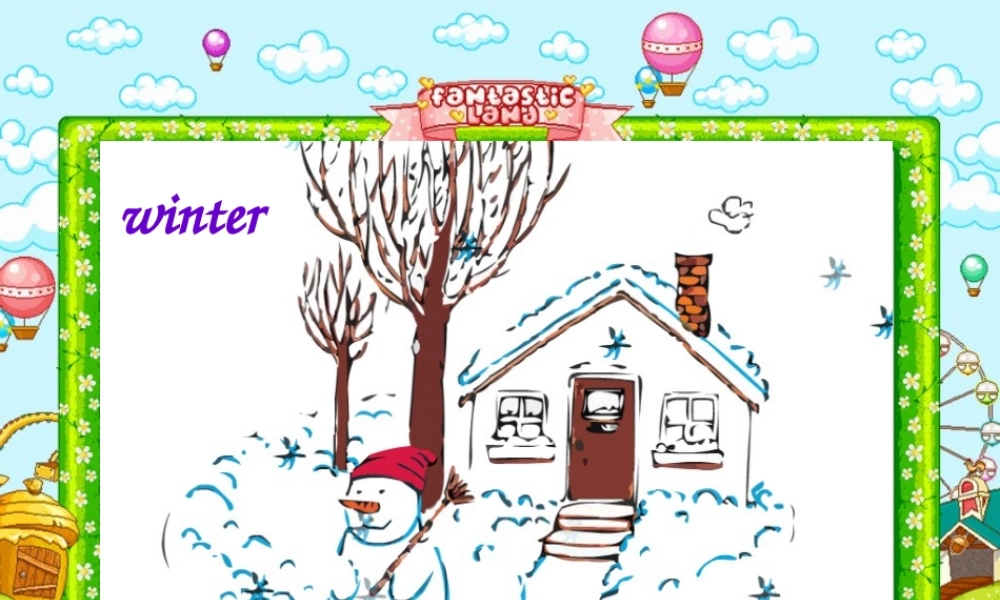 二年级英语下册《Unit 2 Weather》课件2 人教新起点-人教新起点小学二年级下册英语课件