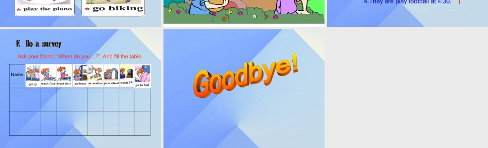 二年级英语下册《Unit 5 My Day》（Lesson 83）课件1 人教新起点-人教新起点小学二年级下册英语课件