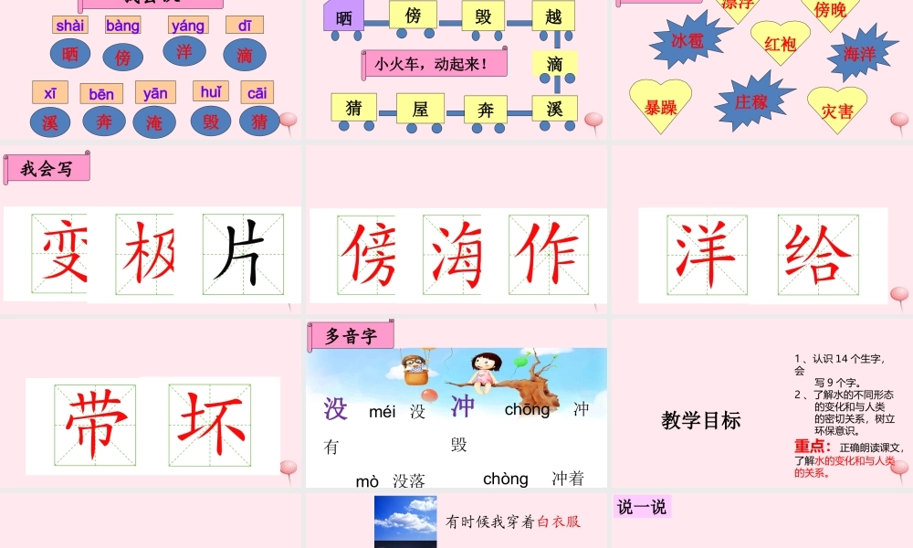 二年级语文上册 课文1 2《我是什么》课堂教学课件1 新人教版-新人教版小学二年级上册语文课件