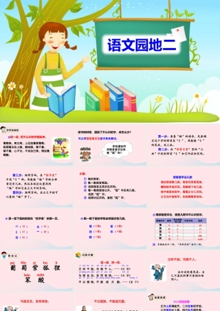 二年级语文上册 识字 语文园地二教学课件 新人教版-新人教版小学二年级上册语文课件