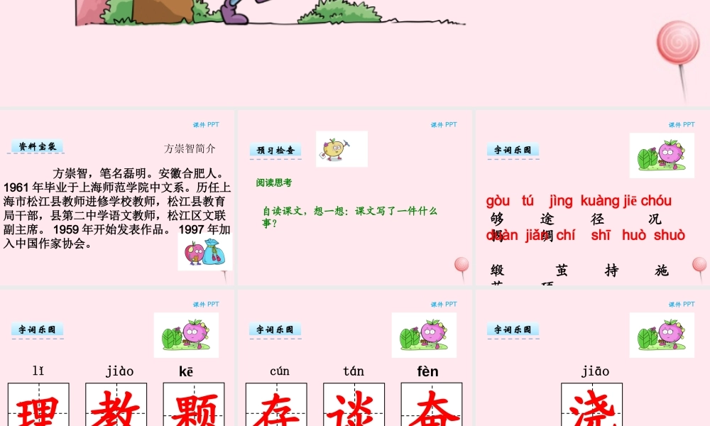 二年级语文下册 第八单元 第19课《种子》课件 湘教版-湘教版小学二年级下册语文课件