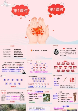 二年级语文下册 课文（二）5 雷锋叔叔，你在哪里教学课件2 新人教版-新人教版小学二年级下册语文课件