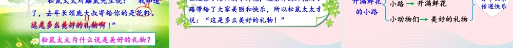 二年级语文下册 课文（一）3《开满鲜花的小路》教学课件 新人教版-新人教版小学二年级下册语文课件
