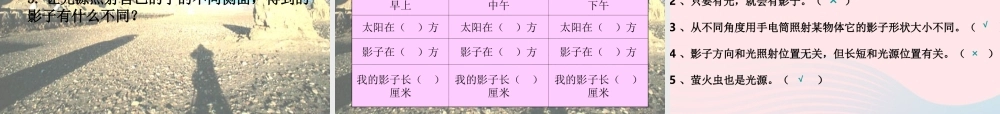 五年级科学上册 2.1《光和影》课件（2） 教科版-教科版小学五年级上册自然科学课件