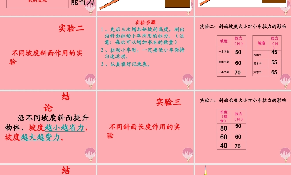 五年级科学上册 2.5 在斜坡上课件2 湘教版-湘教版小学五年级上册自然科学课件