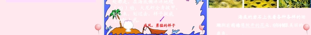 二年级语文下册 第六单元 第25课《可爱的西沙群岛》课件2 语文S版-语文S版小学二年级下册语文课件