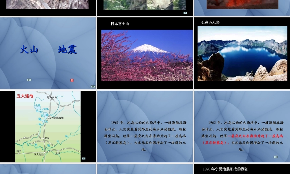 五年级科学上册 3.2《地球内部运动引起的地形变化》课件（2） 教科版-教科版小学五年级上册自然科学课件