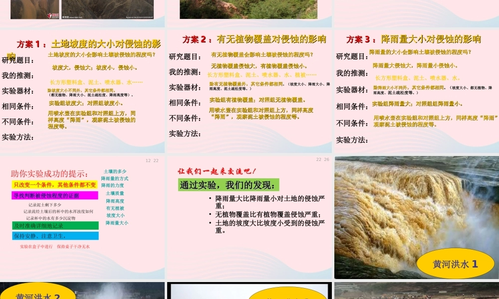 五年级科学上册 3.6《什么样的土地容易被侵蚀》课件（2） 教科版-教科版小学五年级上册自然科学课件