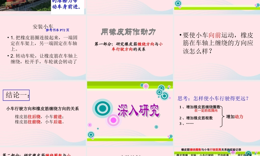 五年级科学上册 4.2《用橡皮筋作动力》课件（4） 教科版-教科版小学五年级上册自然科学课件