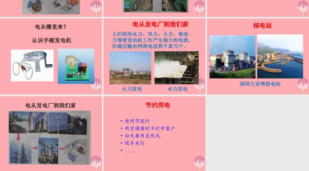 五年级科学上册 4.5 电与我们的生活课件1 湘教版-湘教版小学五年级上册自然科学课件