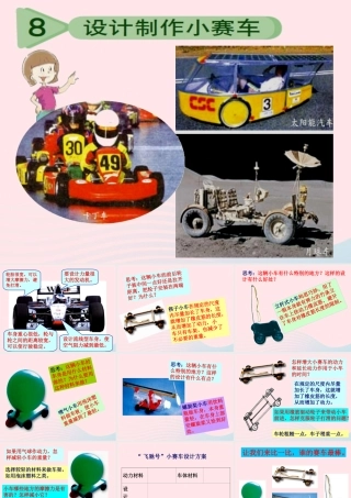 五年级科学上册 4.8《设计制作小赛车》课件（3） 教科版-教科版小学五年级上册自然科学课件