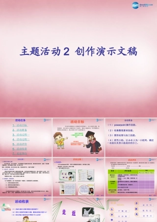 五年级信息技术上册 第2课 创作演示文稿课件2