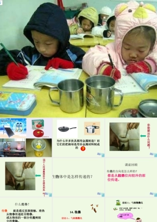 五年级科学上册 第14课 传热比赛课件4 冀教版-冀教版小学五年级上册自然科学课件